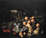 Still life in a Landscape RUOPPOLO, Giovanni Battista